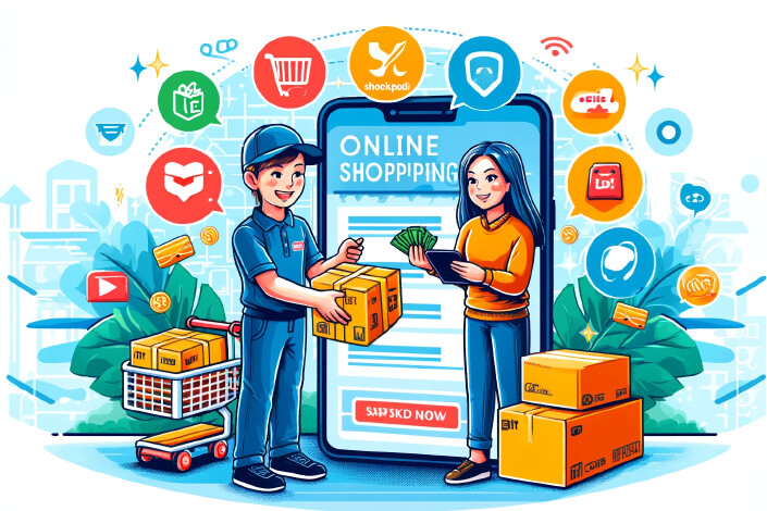 aplikasi online shop bayar di tempat