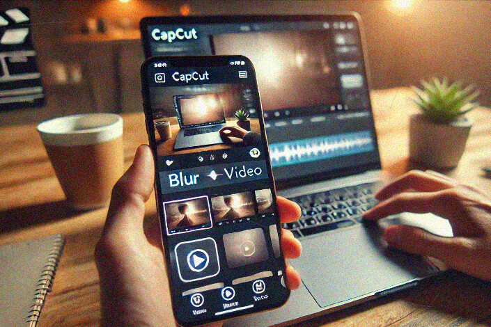 Cara Blur Video Di Capcut