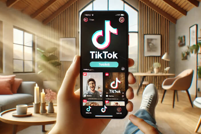 mendapatkan koin di tiktok dengan menonton video