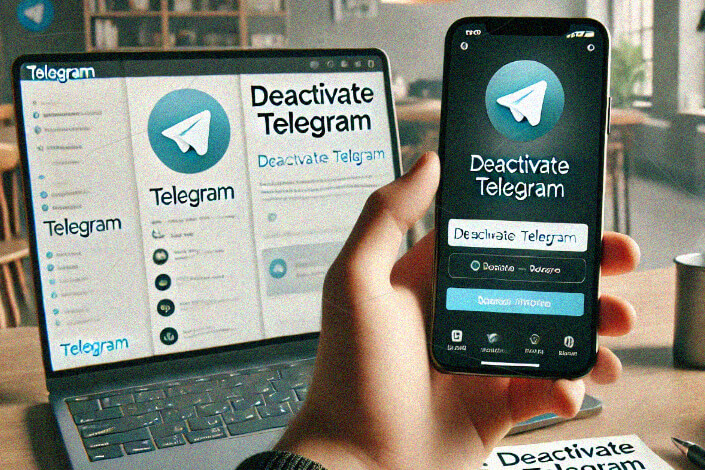 menghapus akun telegram