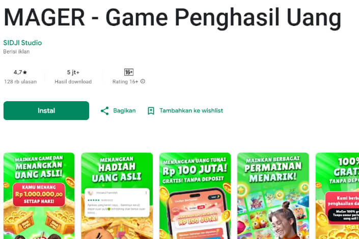 Game Penghasil Uang Asli